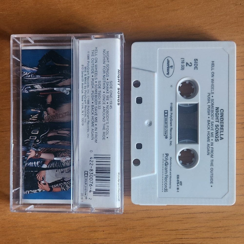 Def Leppard, Bon Jovi, Cinderella - 1980s Cassette Tapes (Lot of 3)  - Picture 8 of 8